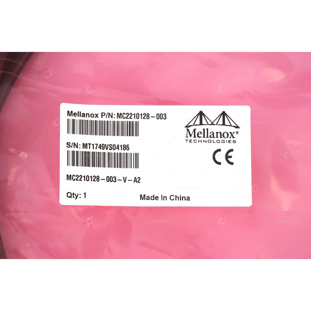 MC2210128-003 NEW MELLANOX 40GBE QSFP+ TO QSFP+ ETHERNET PASSIVE COPPER CABLE 3M NEW MC2210128-003-V-A2